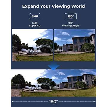 REOLINK 8MP Outdoor Camera with 180° View & Solar Power