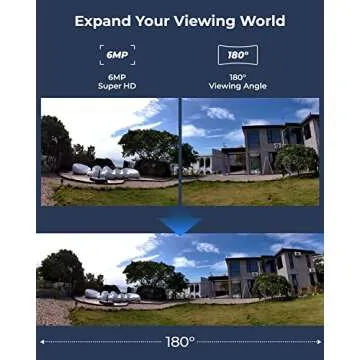REOLINK 8MP Outdoor Camera with 180° View & Solar Power