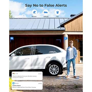 REOLINK 8MP Outdoor Camera with 180° View & Solar Power