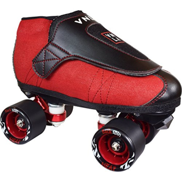 VNLA Junior Code Red Jam Skates for Men and Women - Indoor Unisex Roller Skates for Tricks and Jam S...