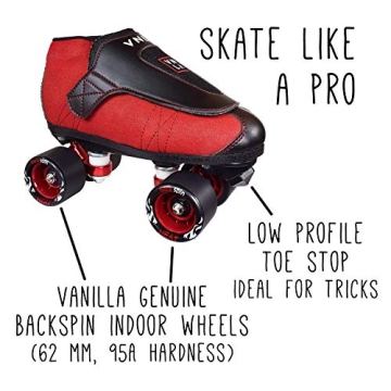 VNLA Junior Code Red Jam Skates for Any Skater