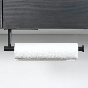 JuJeKwk Paper Towel Holder Under Cabinet for Kitchen