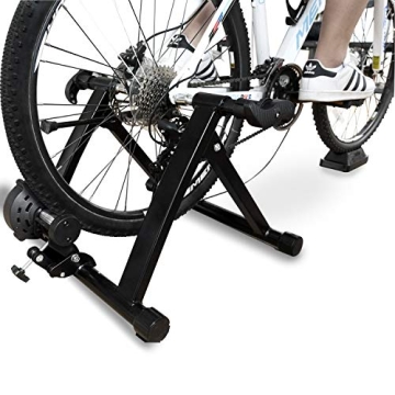 BalanceFrom Steel Bike Trainer Stand Magnetic Resistance Indoor Cycling