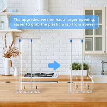 KDSKSC Tin Foil Organizer for Effortless Storage