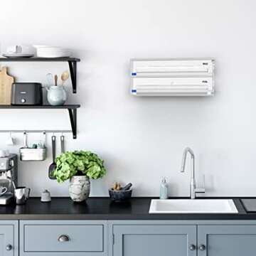 KDSKSC Tin Foil Organizer for Effortless Storage