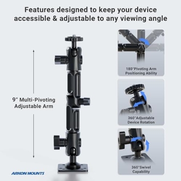 ARKON Camera Wall Mount - Durable & Flexible Setup