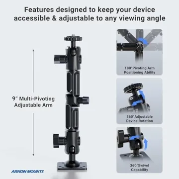 ARKON Camera Wall Mount - Durable & Flexible Setup