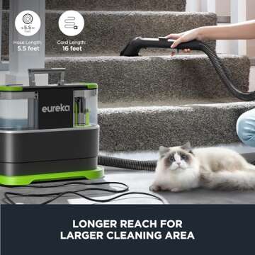 Eureka Portable Carpet Cleaner for Pets & Stains