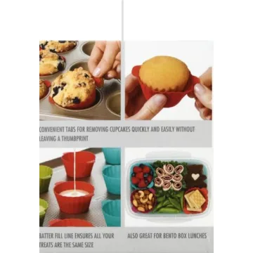OXO Good Grips Silicone Baking Cups for Perfect Muffins