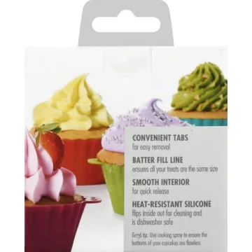 OXO Good Grips Silicone Baking Cups for Perfect Muffins