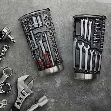 20oz Mechanic Toolbox Tumbler - Ideal Engineered Gift
