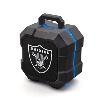 SOAR NFL Shockbox LED Bluetooth Speaker - Raiders