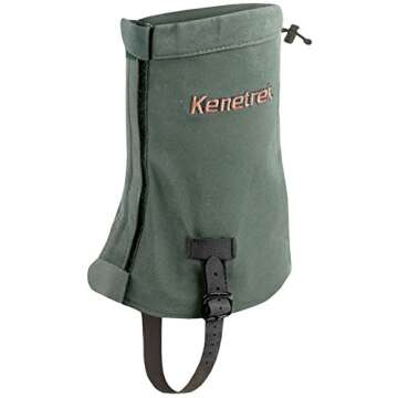 Kenetrek Hiking Gaiters, Moss, OSFA