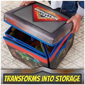 Monster Jam Ultimate Arena Playmat with Trucks & Accessories