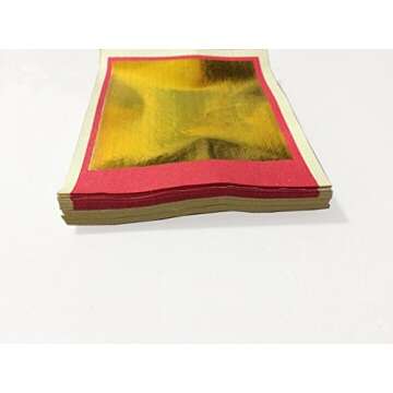ZeeStar Chinese Joss Paper with Gold & Silver Foil - 90 Sheets