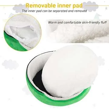 2 in 1 Cat Bed Cave Christmas Tree Nest House Cat Igloo Xmas Kitten Hut Hideout,Cute Pet Cave Beds for Small Dog or Bunny