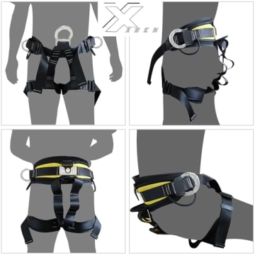 X XBEN Thicken Climbing Harness for Safety and Comfort