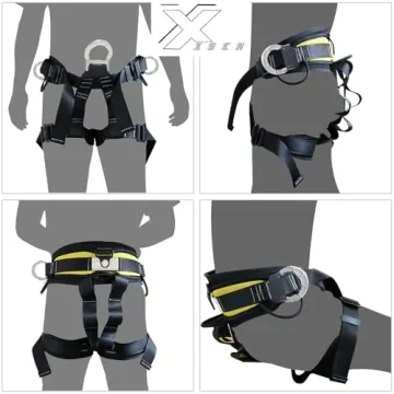 X XBEN Thicken Climbing Harness for Safety and Comfort