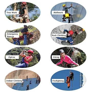 X XBEN Thicken Climbing Harness for Safety and Comfort