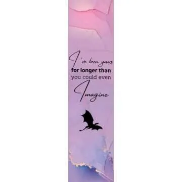 Unique 6 Pieces Fourth Wing Bookmarks for All Readers