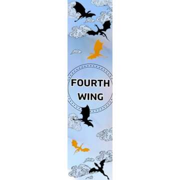 Unique 6 Pieces Fourth Wing Bookmarks for All Readers
