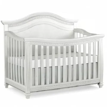 Elegant 5-In-1 Évolur Madison Crib in Antique Grey Mist