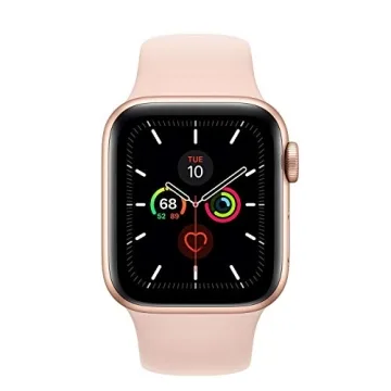 Renewed Apple Watch Series 4 GPS Gold Aluminum Pink Sand Band