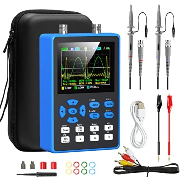 Handheld Oscilloscope 120MHz with Signal Generator and FFT