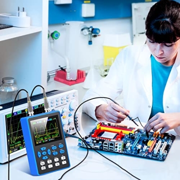 Handheld Oscilloscope 120MHz with Signal Generator and FFT