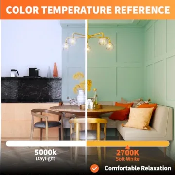 ALAMPEVER Dimmable LED Globe Bulbs, Stylish Lighting