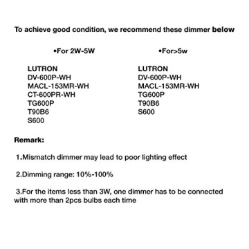 ALAMPEVER Dimmable LED Globe Bulbs, Stylish Lighting