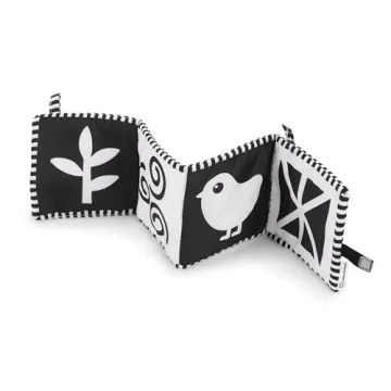 Baby Einstein Farm Explorers Counting at The Farm Soft Activity Book, Multisensory, for Tummy Time, Ages 0+ Months