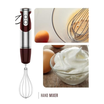 MegaWise 3-in-1 Powerful Immersion Blender with Attachments