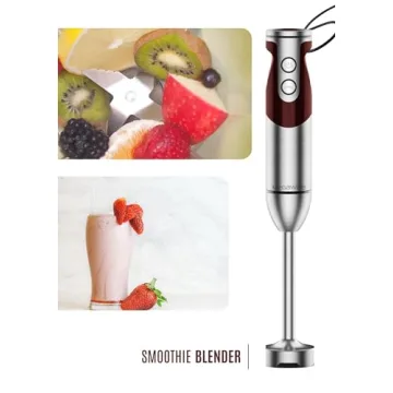 MegaWise 3-in-1 Powerful Immersion Blender with Attachments
