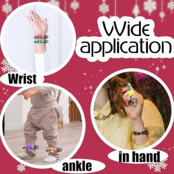 Colorful Jingle Bells Set for Kids' Music Fun