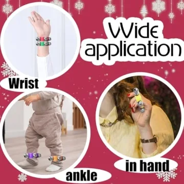 Colorful Jingle Bells Set for Kids' Music Fun