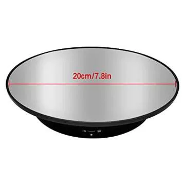 ZLMONDEE Rotating Display Stand: 360° Showcase Solution