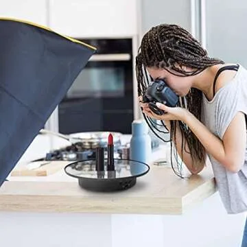 ZLMONDEE Rotating Display Stand: 360° Showcase Solution