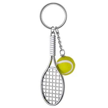 Stylish Leprato Tennis Keychain Gift for Tennis Fans
