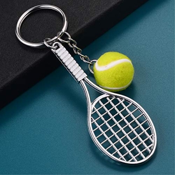 Stylish Leprato Tennis Keychain Gift for Tennis Fans