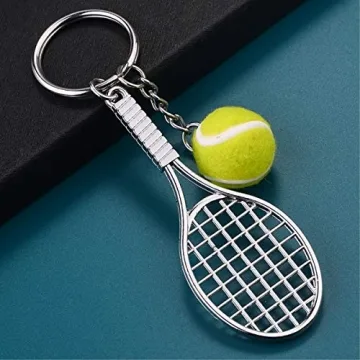 Stylish Leprato Tennis Keychain Gift for Tennis Fans