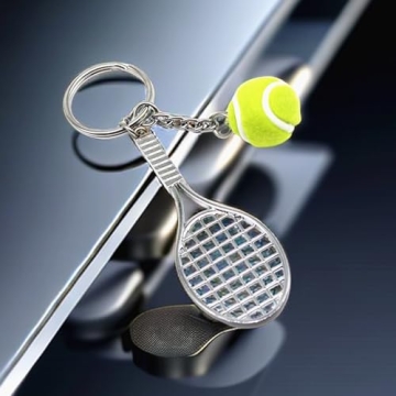 Stylish Leprato Tennis Keychain Gift for Tennis Fans