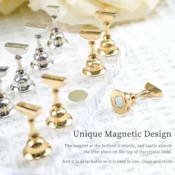 BQAN Transparent Acrylic Nail Holder for Nail Art