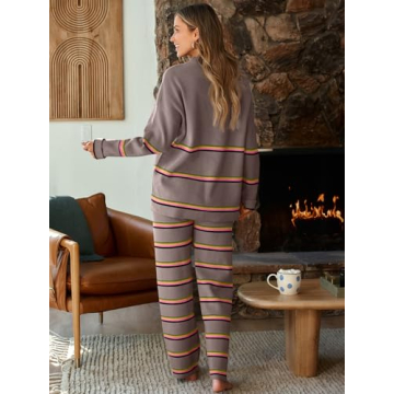 LILLUSORY Cozy Two-Piece Knit Sweater Set for Women 2024
