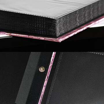 Ksmxos 600 Pockets Leather Cover Photo Album 4x6 Large Capacity for Baby Family Wedding Anniversary Albums Rose