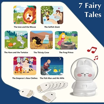 ZZZMOON Projector for Kids’ Bedtime Stories and Learning