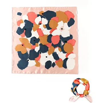 kcctoo 27.5" Mulberry Silk Feeling Head Scarf