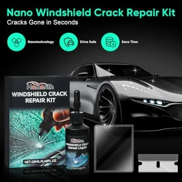 Popalula Windshield Chip Repair Kit - 2025 Upgrade for Easy and Efficient Repairs