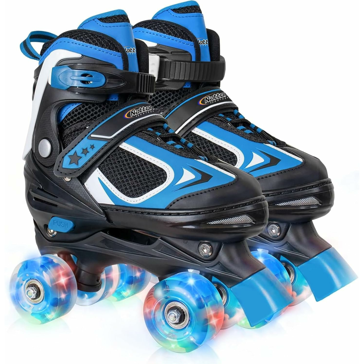 Adjustable Kids Roller Skates with LED Lights