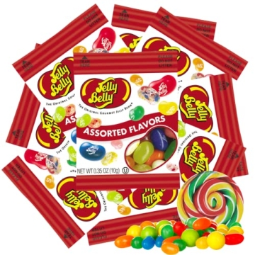 Assorted Jelly Beans Individual Bags for Parties and Gifts